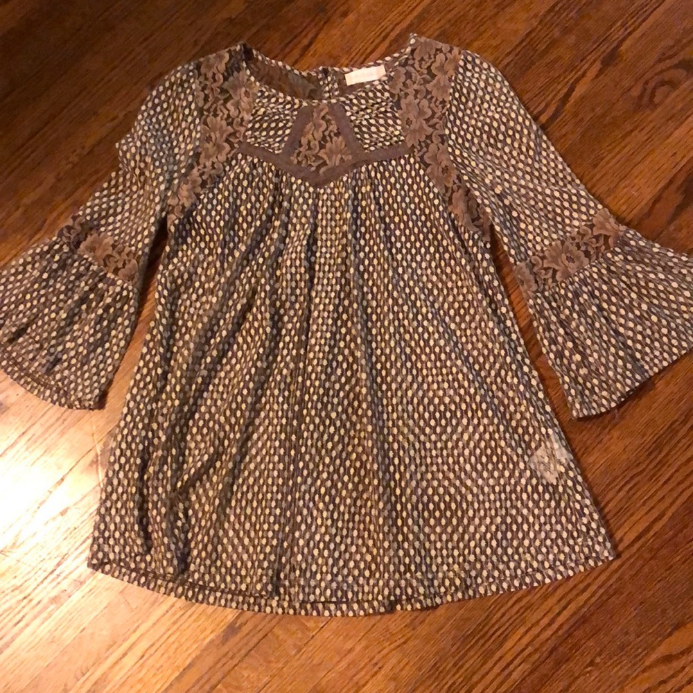Altar’d state sheer top; Size L